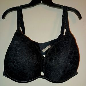 42D. Lane bryant bra. Just in time for valentines day.  Wired push up.